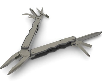 Leatherman Fuse SolidWorks CAD 3D Model