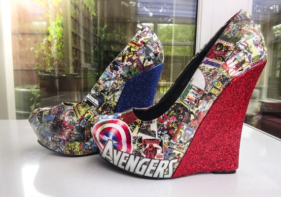 avengers high heels