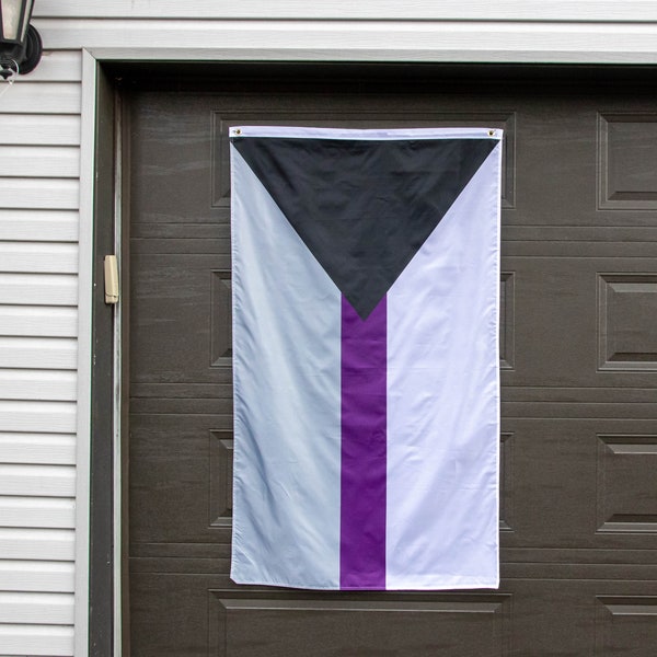 Demisexual Pride Flag, 3x5' or Hand Pride Flag, Demi Pride Festival Flag