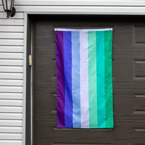 Vincian Pride Flag, 3x5&#39; or Hand Pride Flag, MLM Pride Festival Flag