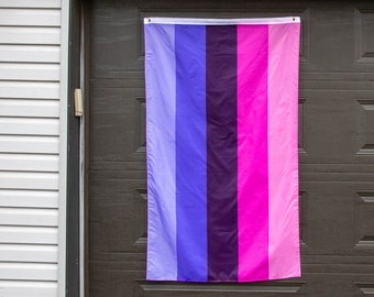 Omnisexual Pride Flag, 3x5' or Hand Omni Pride Flag, Pride Festival Flag