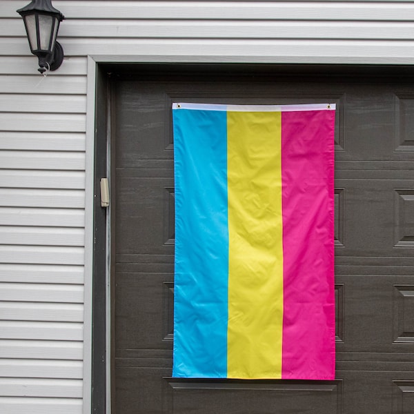 Pansexual Pride Flag, 3x5' or Hand Pan Pride Flag, Pride Festival Flag