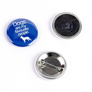 I Love Dogs Strong Ceramic Magnets Or Pinback Buttions Supports Sit With Me Shelter Dog Rescue image 2