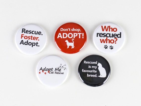 Adopt Me Cat Rescue Pinback Buttons Or Strong Ceramic Magnets Etsy - adopt me codes 2019 new free sloth update roblox