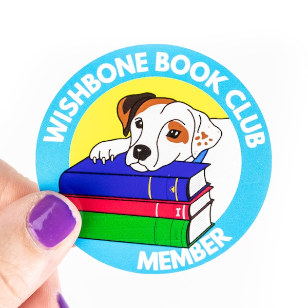 Wishbone Book Club Nostalgic Sticker
