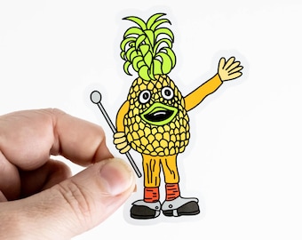 Téléfrançais Ananas Sticker - Téléfrançais Pineapple Sticker