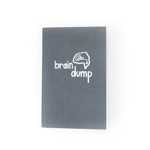 Notebook for Mindfulness Exercises: Brain Dump