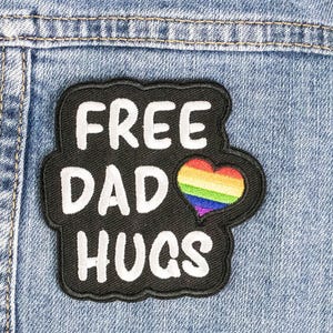 Gratis pappakramar Strykmärke, Queer Parent-märke, Ally-märke