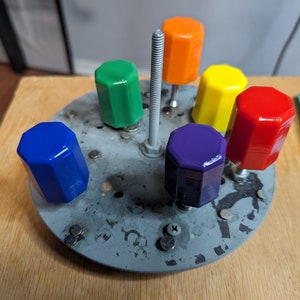 Octagonal Ikari Warriors / Midnight Resistance Top for Arcade Joystick (no joystick included)