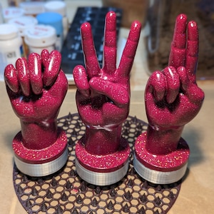 American Sign Language (ASL) Alphabet Statuette (single letter)