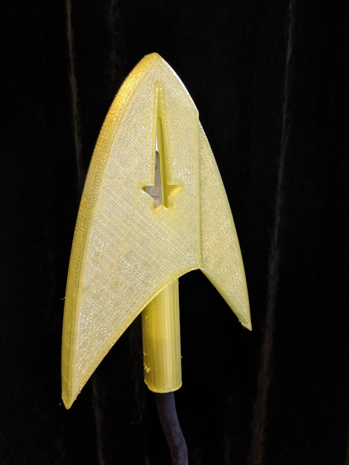 Star Trek Starfleet Command Chevron Christmas Tree Star Topper Etsy