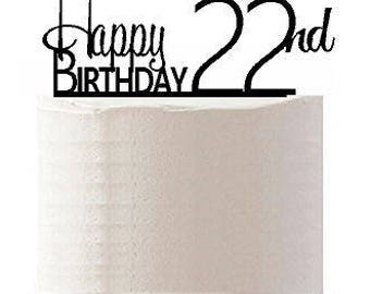 happy 22nd birthday etsy