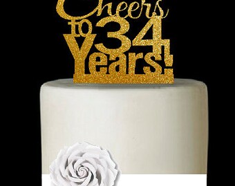 34th birthday party | Etsy