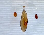 Agate Zen Mobile, Sun Catcher, Window Hanging
