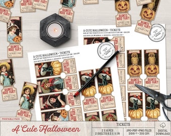 Edition Colibri LE CHÂTEAU DE LA SORCIÈRE 10 Cartes d‘invitation Halloween  en Français pour une fête d'Halloween faite (10847 FR)
