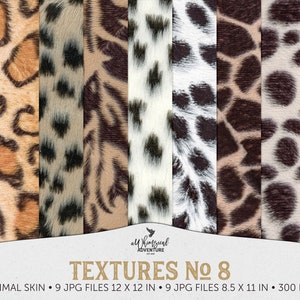 Papel digital de piel de animal, manualidades con papel digital de safari, adornos de papel de animales para uso comercial, rayas de cebra, leopardo y tigre para imprimir