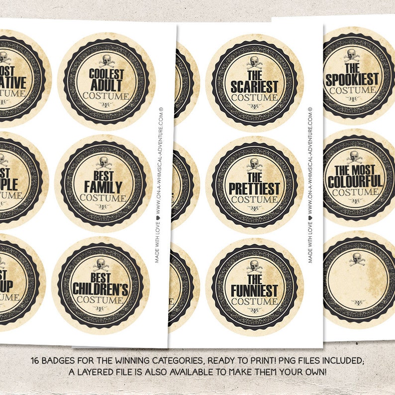 Costume Contest Printable Forms Ideas For Halloween Etsy Costume Contest Printable Forms Ideas For Halloween Etsy