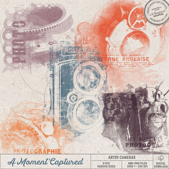 Vintage Camera Brushes Handmade Photography Etsy