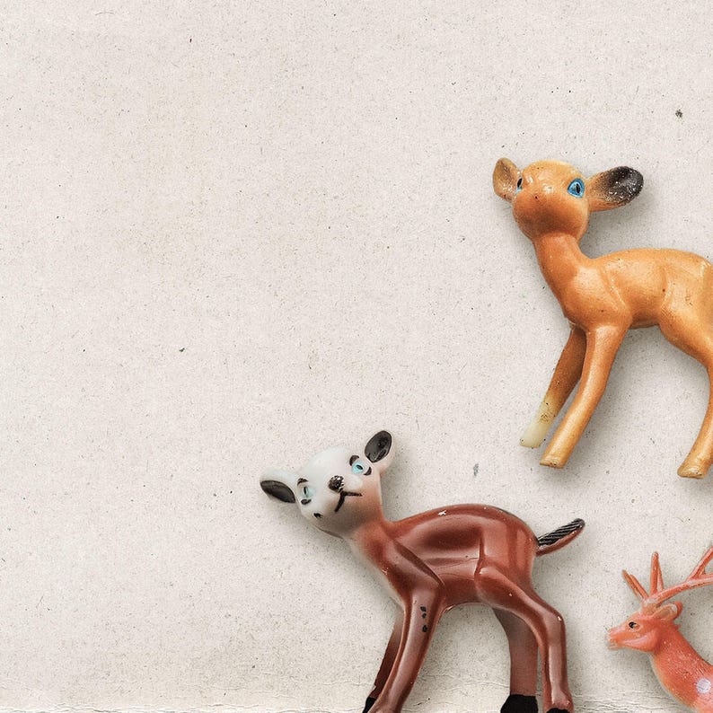 winter animal figures