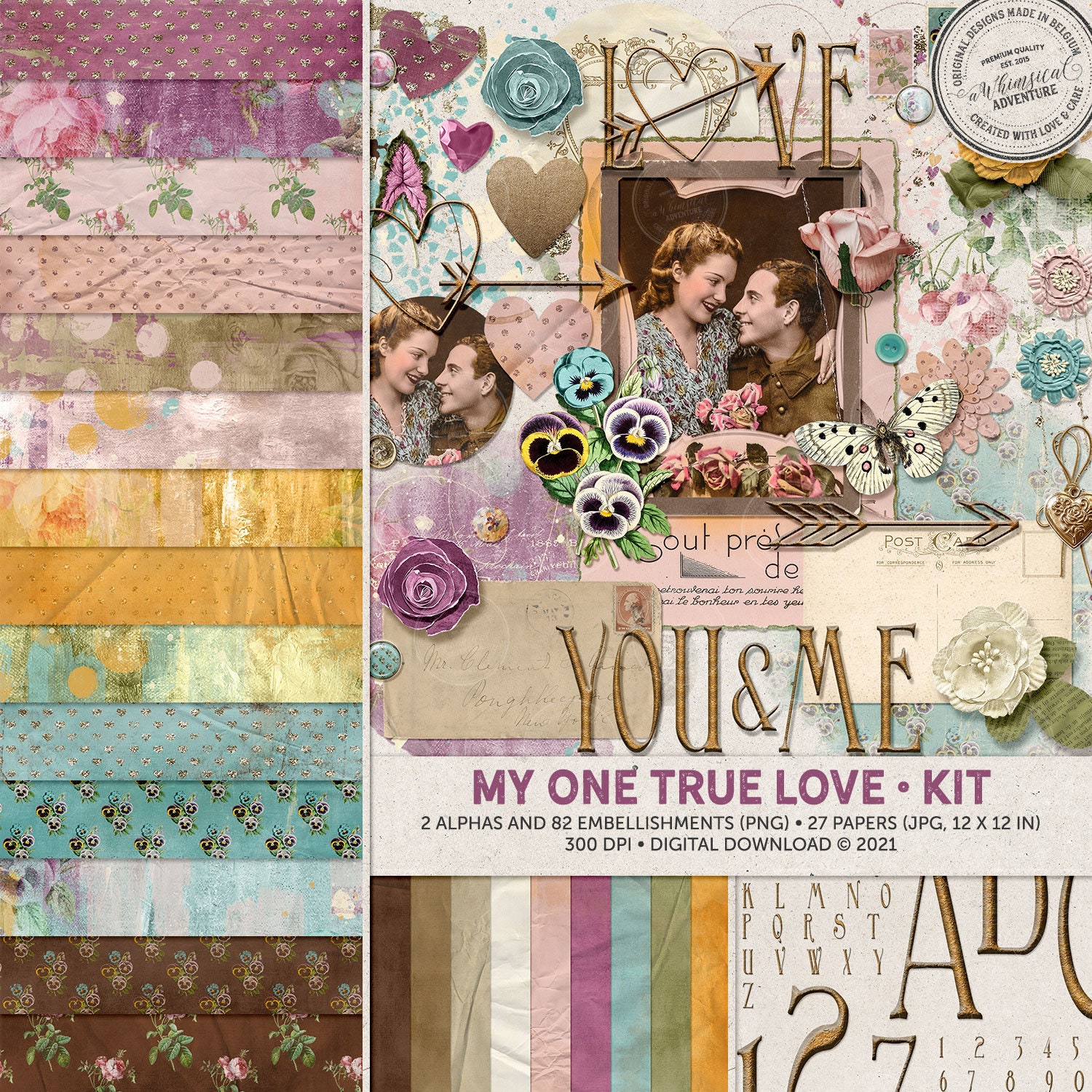 Love Scrapbook Kit -  Australia