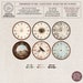 Clock Faces Kit Steampunk Clock Faces Printable DIY Clocks - Etsy