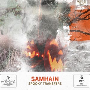 Samhain Wheel Of The Year Overlays, Gothic Overlays, Horror Overlays For Photoshop, Halloween Overlays, Spooky Festival Overlays, Witchy