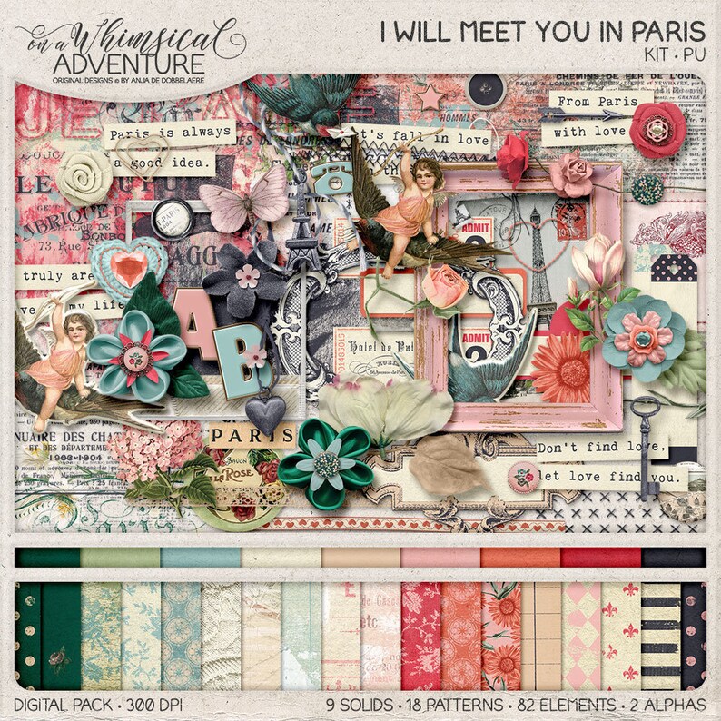 French Wedding Themes Travel Wedding Scrapbook Ideas Vintage Style Paris Themed Digital Scrapbook Kit Valentines Shabby Chic Clip Art