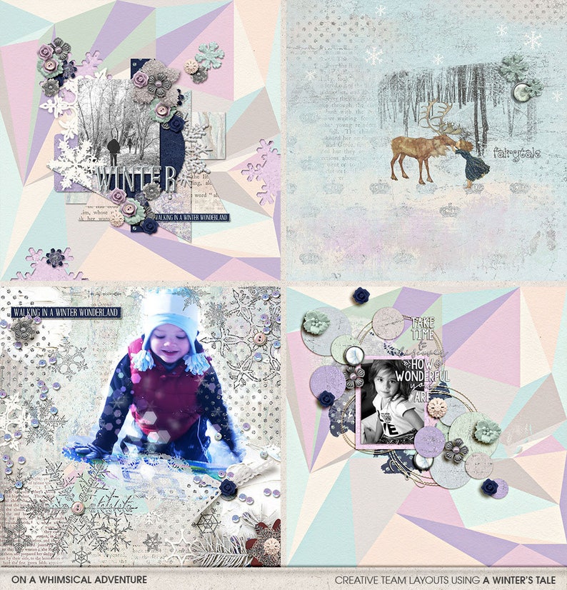 Kay And Gerda Ice Queen Fairytale Wedding Frozen Theme Crafts Winter Wonderland Winter Wedding Scrapbook The Snow Queen Scrapbook Kit