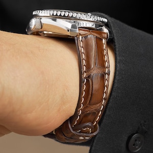 Crocodile Watch Strap Vintage - Etsy