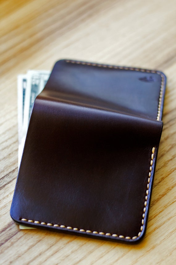 HORWEEN★クロムエクセル　二つ折り財布 ブラック　ブラウン 楽天市場】二つ折り財布 メンズ 牛革【送料無料】ホーウィン社