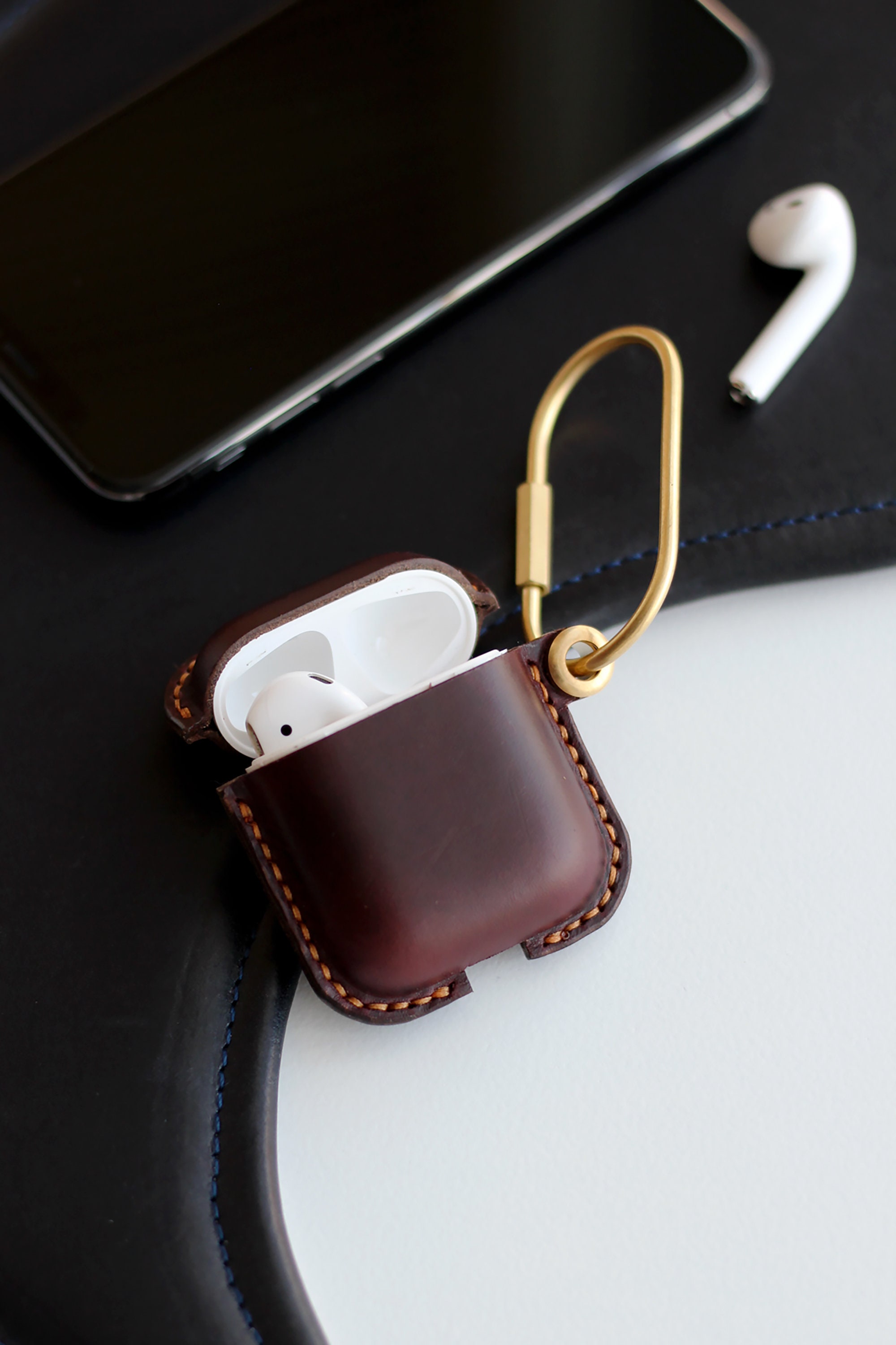 Buy Supreme Leather Case For AirPods Cases (1, 2, 3, Pro) - Airpod
