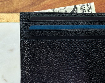 ☆COURONNE☆ Stephano Flat Card Wallet RXACX24119BKX Designer fashion, Seoul-fully created | W Concept