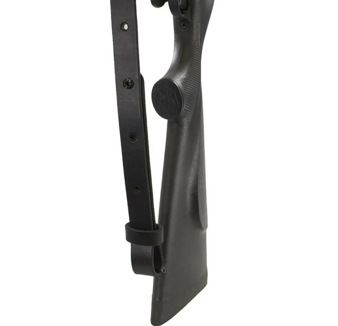 Leather Hunting Rifle Sling Gun Shoulder Strap Made of Thick Etsy