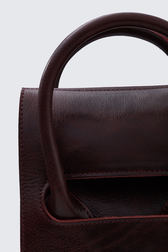 2 Pièces Sac Cuir Vin Rouge Bouteille Boite Cadeau Sac En Cuir