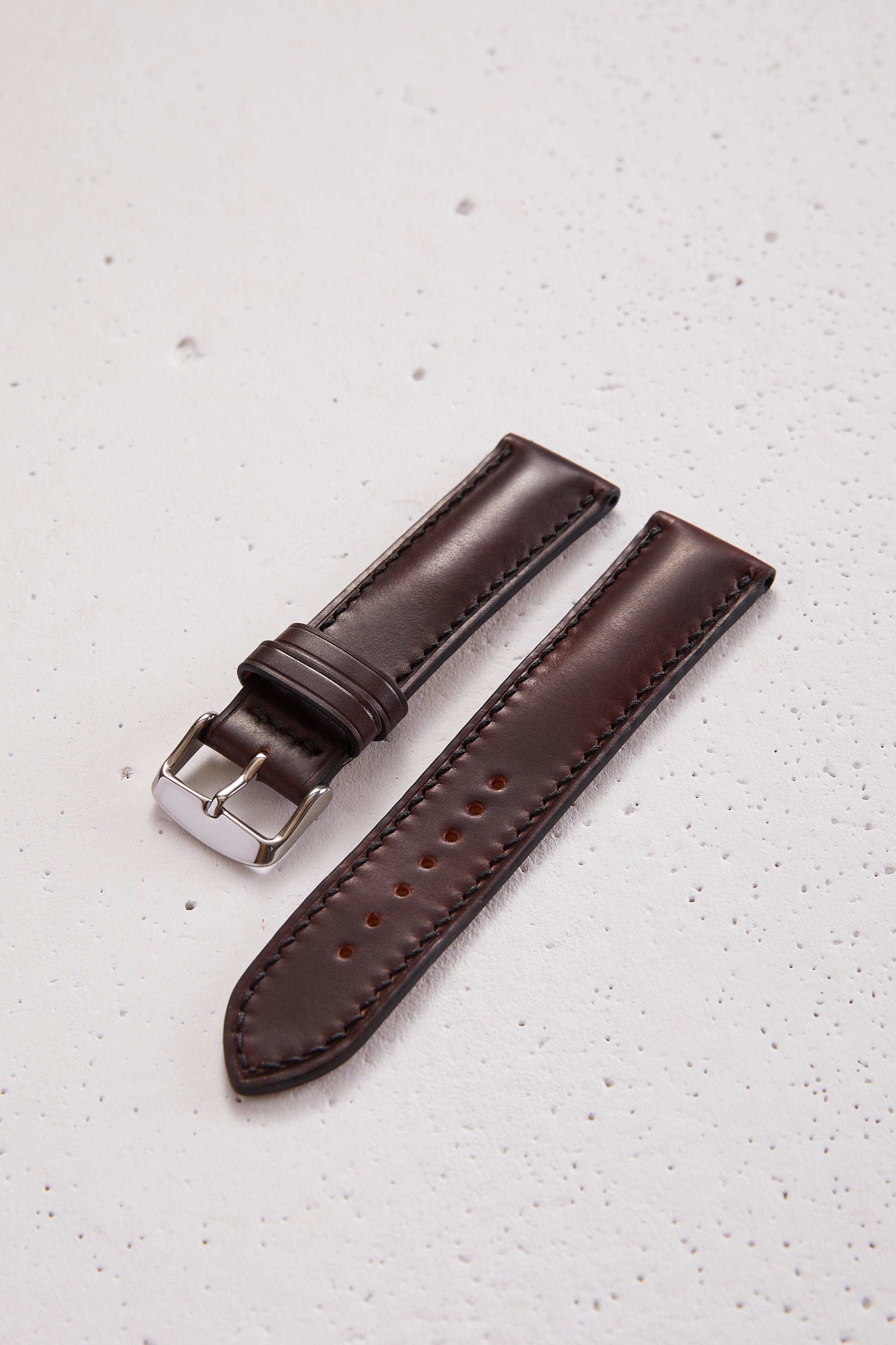 Fluco shell cordovan watch strap hot sale