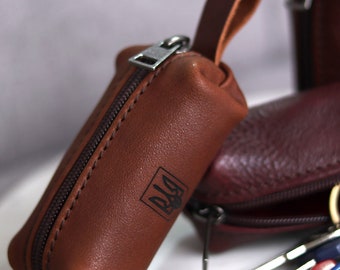 Portachiavi In Pelle ISuperb - Organizer Con 6 Clip E Taschene Interno - Foto 11