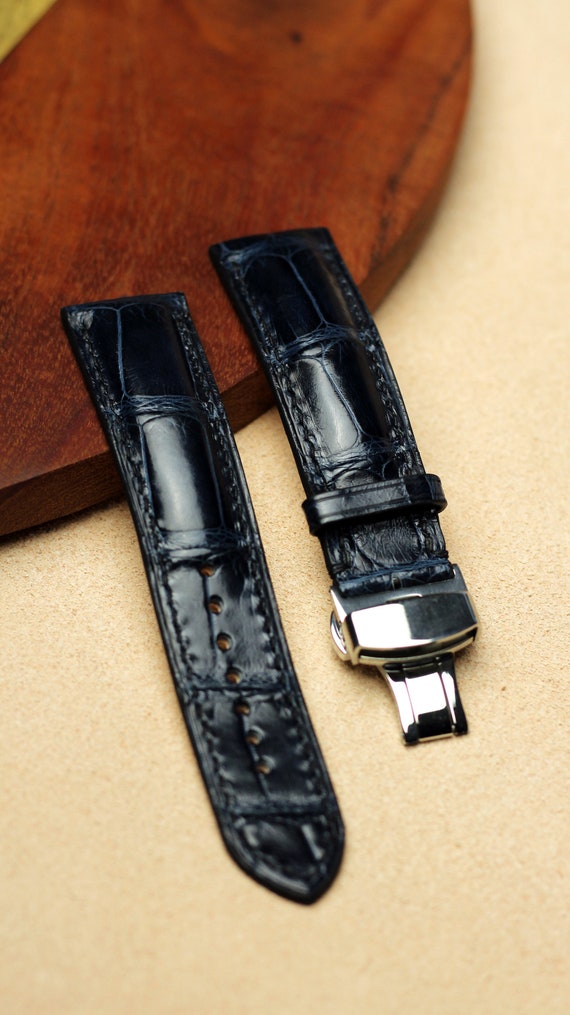 Buy genuine alligator leather watch strap for Hermes -Drwatchstrap