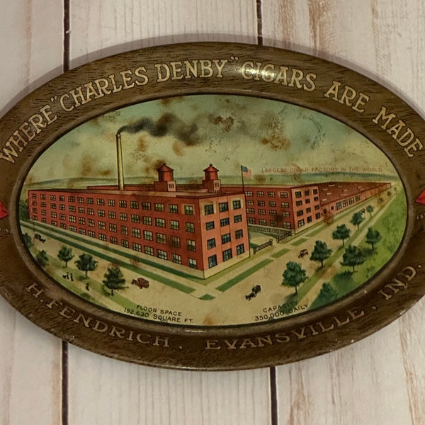 H. Fendrich Cigar Factory Tip Tray