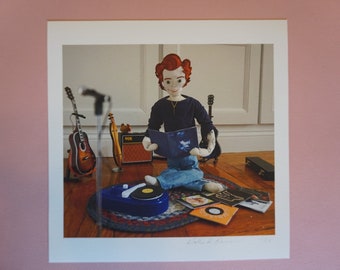 Limited Edition Giclee Print Harrydoll Harry Styles
