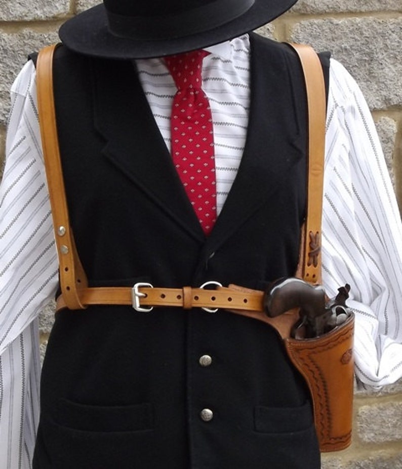 Huckleberry Shoulder Holster Etsy