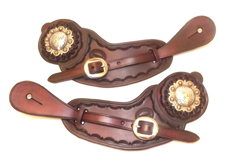 Buckaroo Spur Straps Etsy