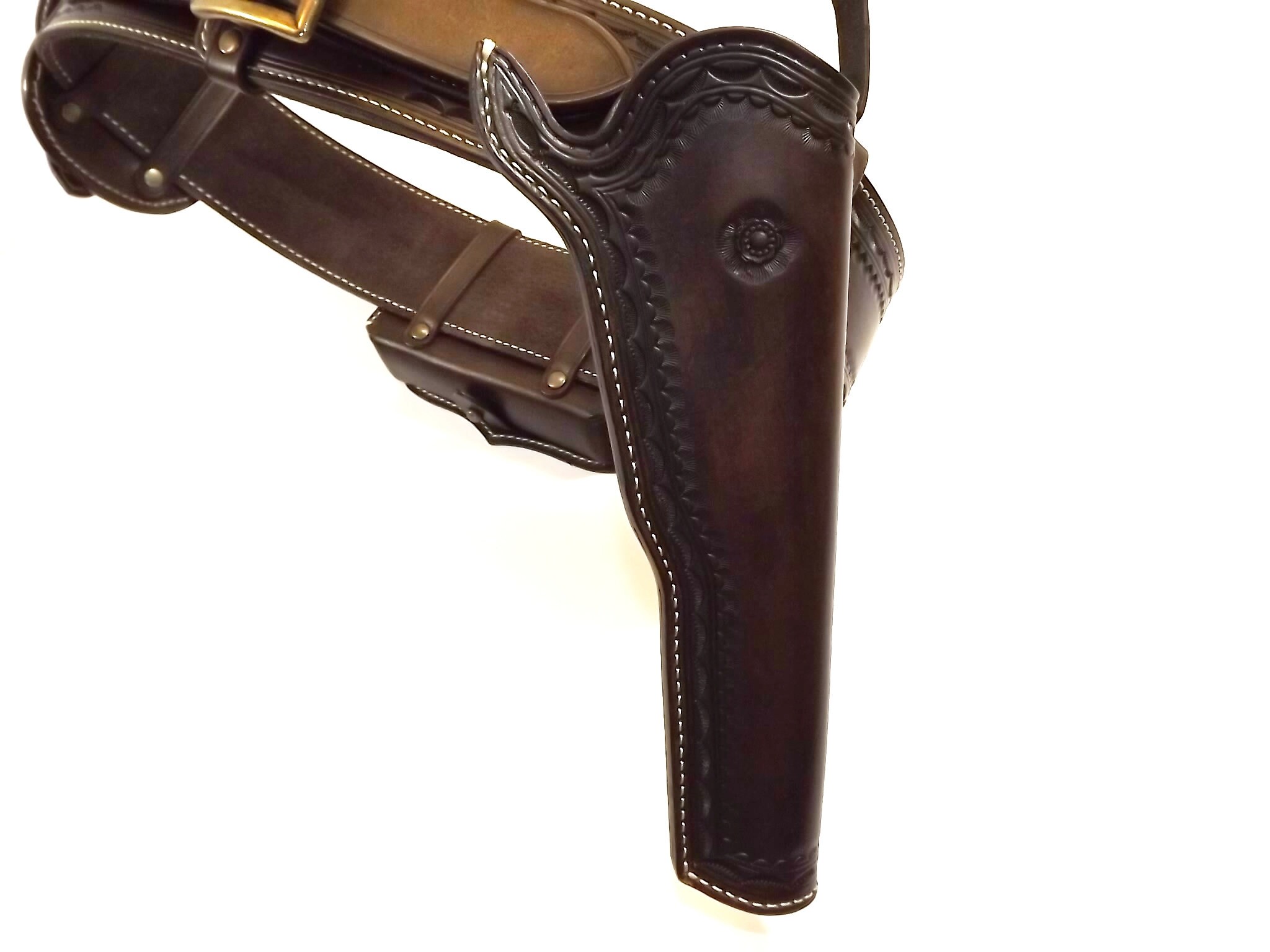 Black Powder Gun Belt With Holster and Pouches. Custom Rig Etsy