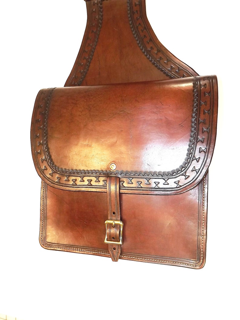 Hand Crafted Old West Saddle Bags | Etsy