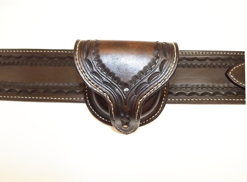 Black Powder Gunbelt with Holster and Pouches Etsy