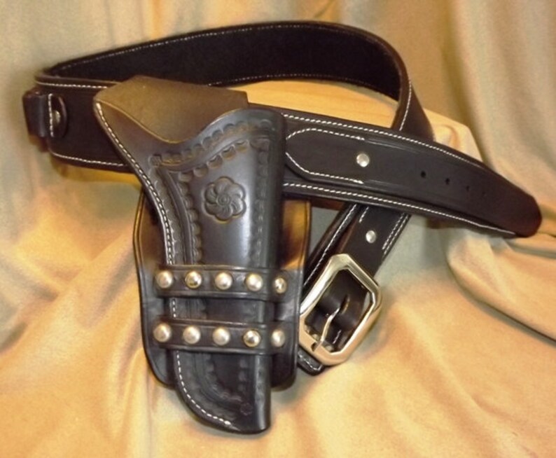 Cartridge Belt & Double Loop Holster Etsy