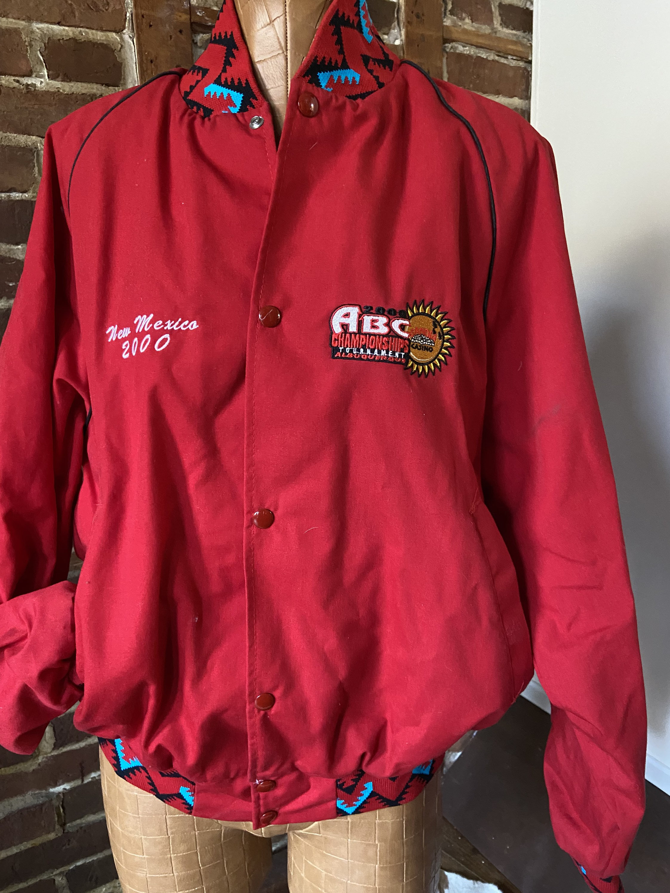 2000 National Bowling Championship Bomber Jacket Albuquerque Etsy
