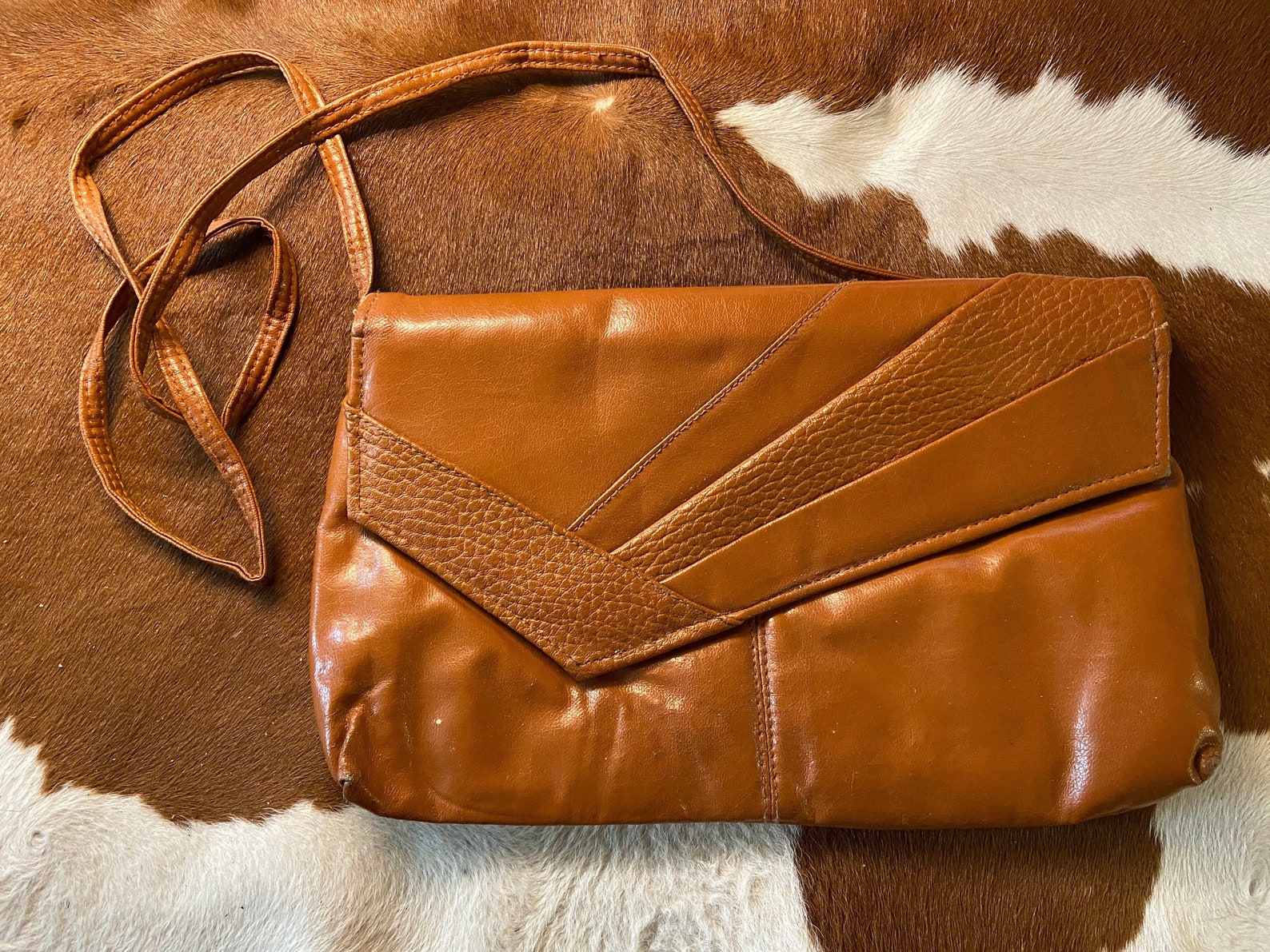 Small Lightweight Camel Colored Cross-body Bag - Etsy