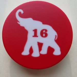 Numbered Elephant Phone Holder / Stand READ DESCRIPTION