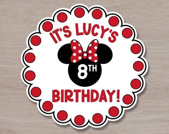 Custom Birthday Disney Cruise Magnet, Personalized Stateroom Door Decoration
