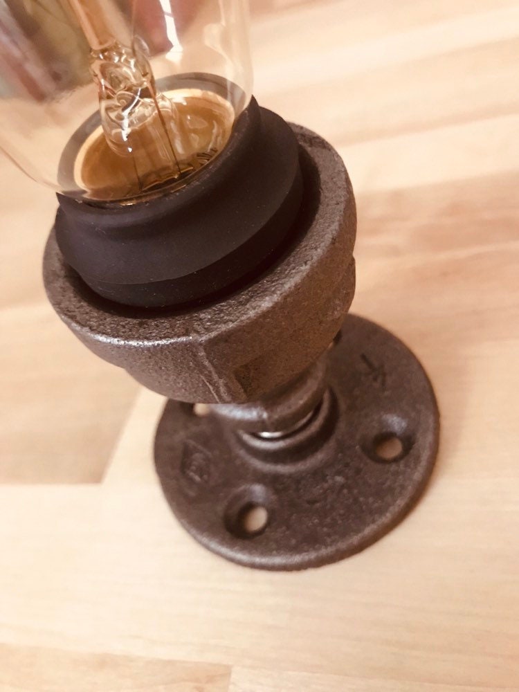 Black Pipe Light Socket flush Mount Etsy Israel